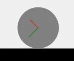 Bounce one illustration from JavaScript Physics Simulation