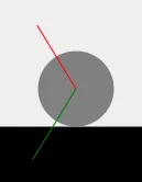 Bounce three illustration from JavaScript Physics Simulation