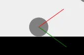 Bounce two illustration from JavaScript Physics Simulation