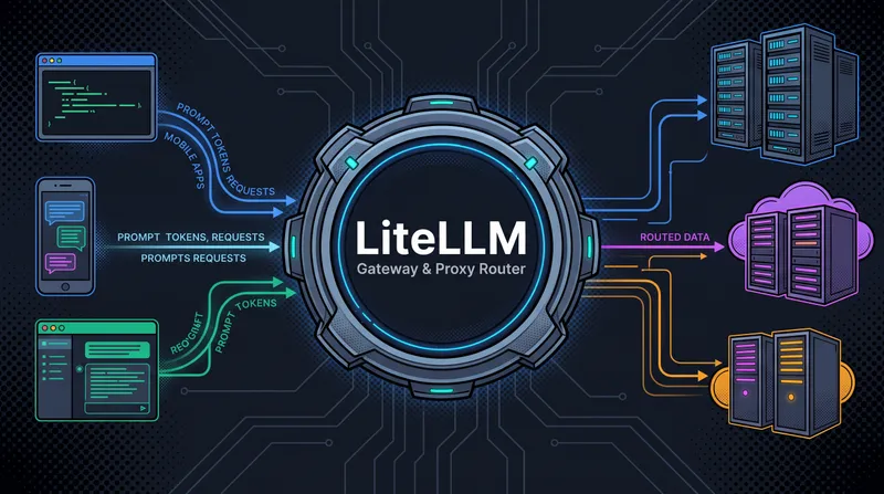 LiteLLM LiteLLM: Zentrales AI Gateway und Proxy-Router für das souveräne Multi-Model Ökosystem