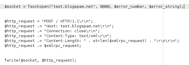 Preview for XML-RPC based Spam Filtering.