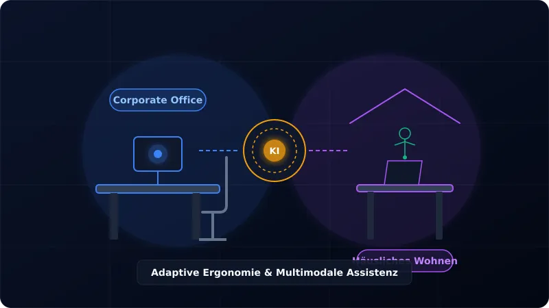 Preview for KI-basierte ergonomische Arbeitsumgebungen: Dynamische Prävention im Büro und im Homeoffice