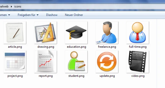 Icons illustration from From Sketch to Prototype