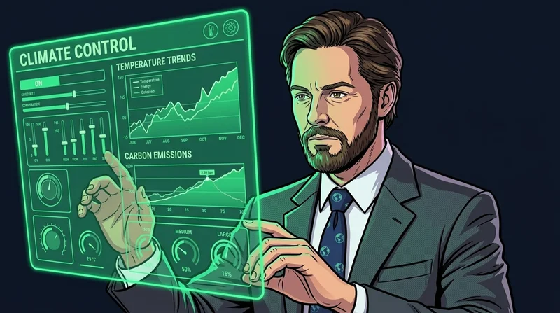 User Experience illustration - Climate Control