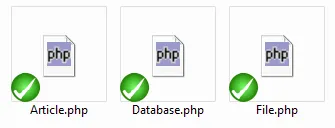Model illustration from Revised PHP/XML Blog Implementation