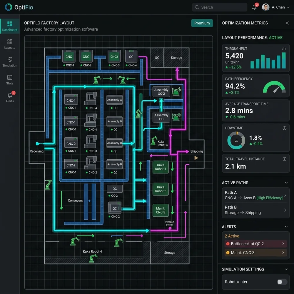 Factory Layout Optimization