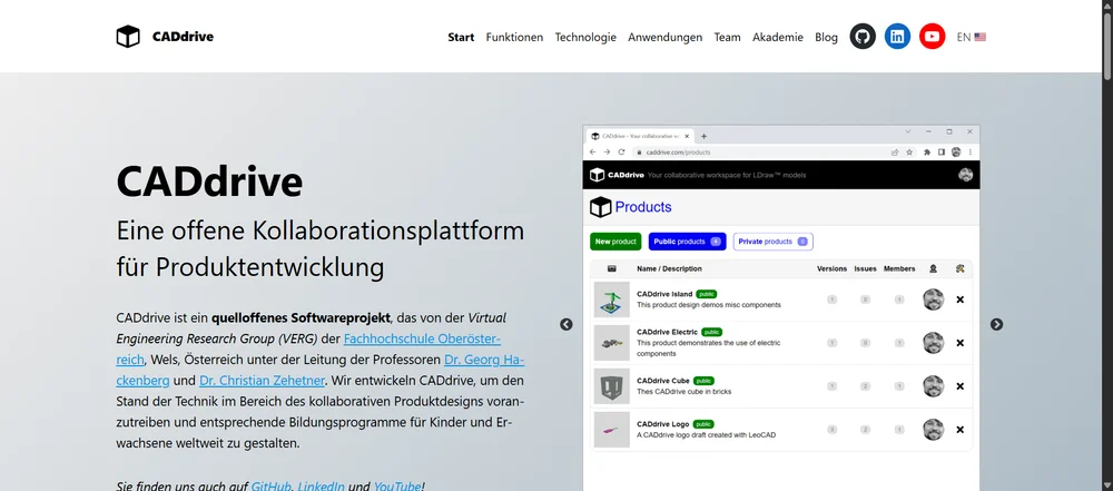 CADdrive Home Page