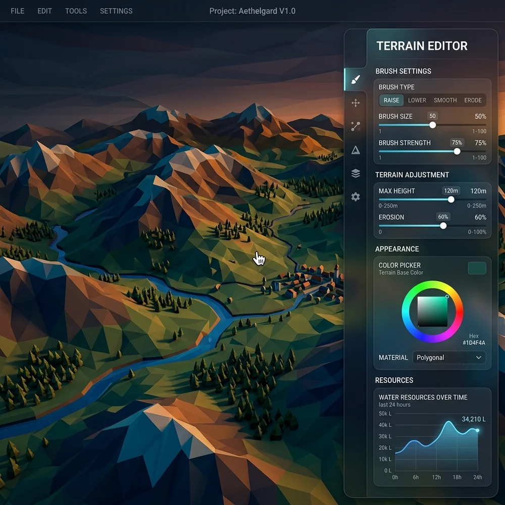 Terrain Editor UI