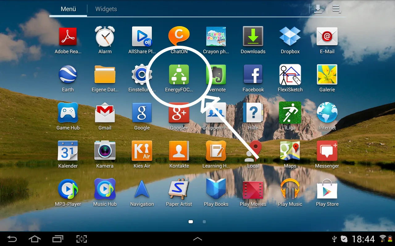 Screenshot android app illustration from Model Visualization for Windows and Android