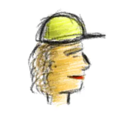 Worker illustration from Pen Sketches with MyPaint