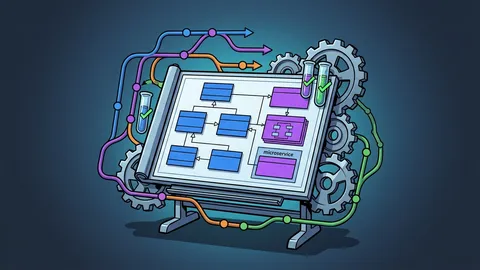 Orthogonale Schautafel des Software-Designs mit Anforderungsspezifikation, UML-Klassendiagramm und UML-Sequenzdiagramm