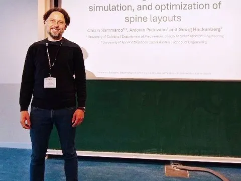 LinkedIn Beitrag: Just finished my talk "On modeling, discrete-event simulation, and optimization 