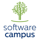 Logo detail from Software Campus - A new academic excellence program.