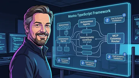 Mastra TypeScript Framework: Dr. Georg Hackenberg analysiert die Architektur aus autonomen Agenten, deterministischen Workflows und MCP-Gateway