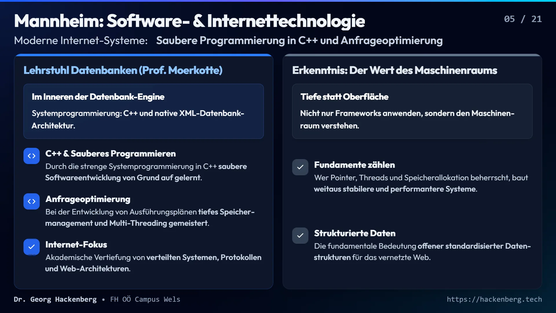 Slide 5: Mannheim: Software- & Internettechnologie