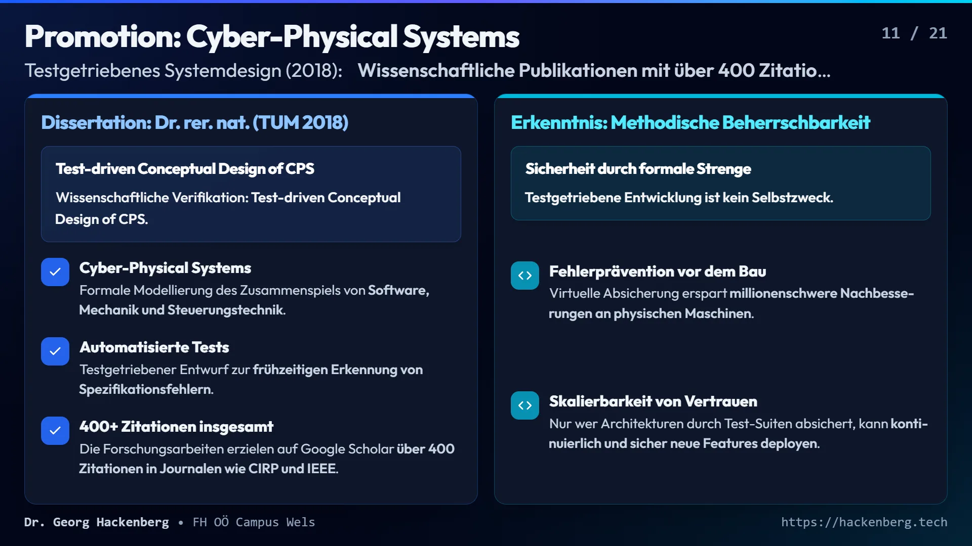Slide 11: Promotion: Cyber-Physical Systems